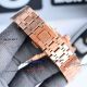 HBF replica audemars piguet royal oak chronograph rose gold green dial watch (13)_th.jpg
